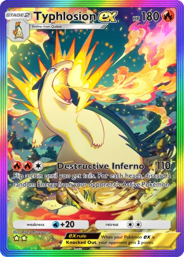 Typhlosion ex card image