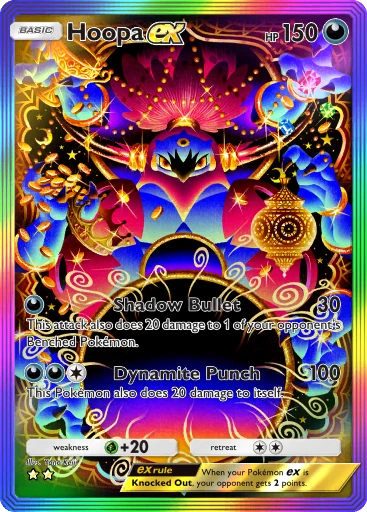 Hoopa ex card image