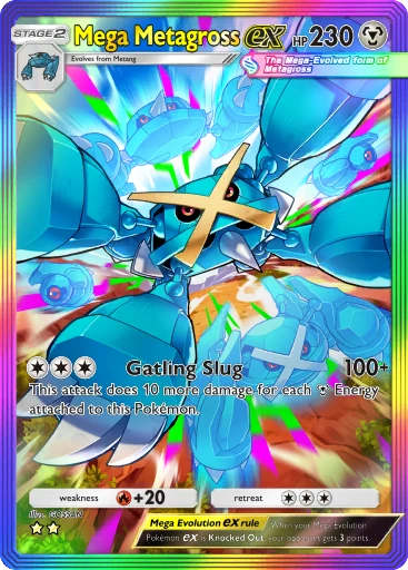 Mega Metagross ex card image