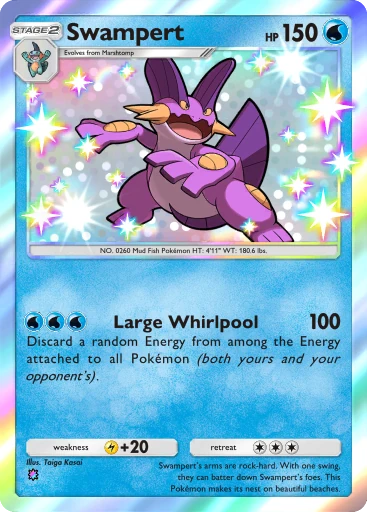 Swampert card image