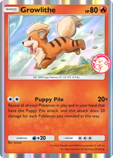 Growlithe card image